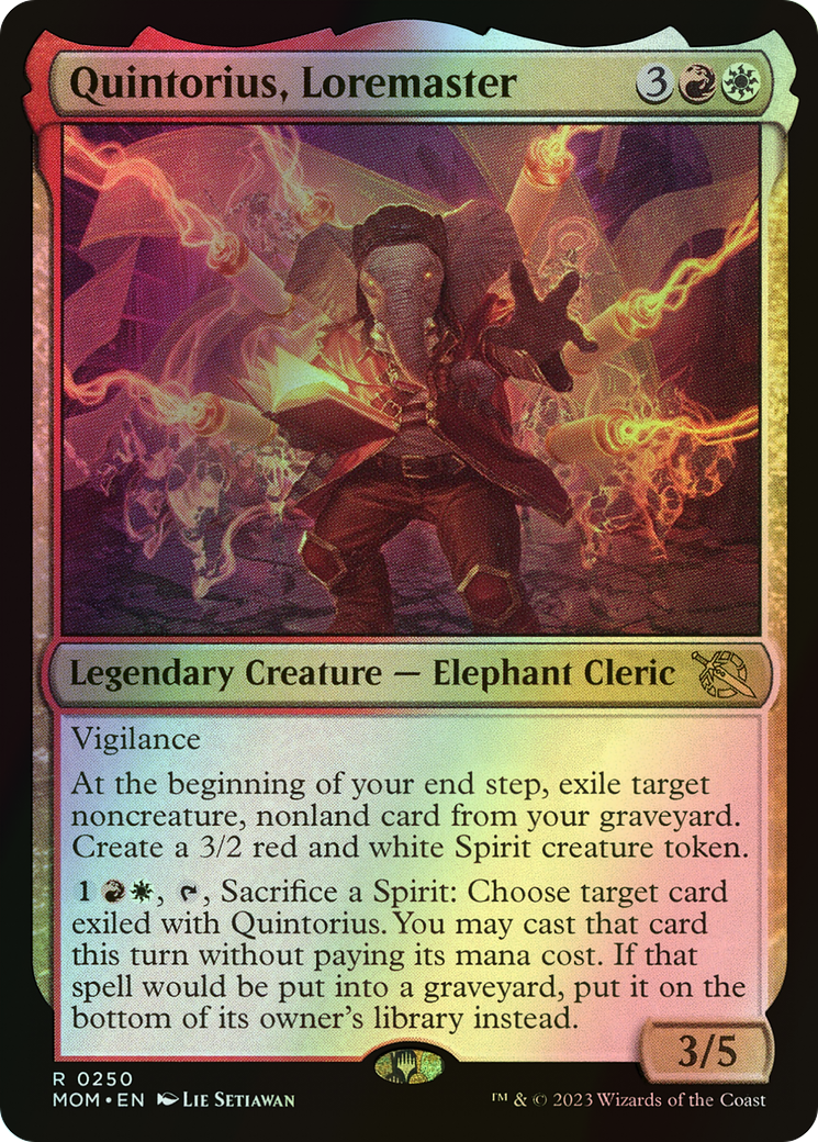 Quintorius, Loremaster (MOM) #250 [EN/F]