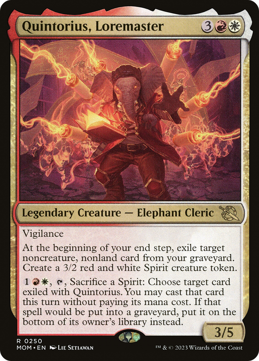 Quintorius, Loremaster (MOM) #250 [EN/N]
