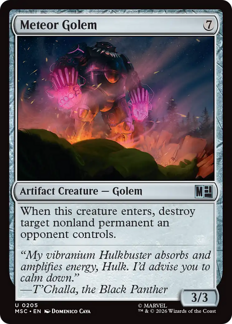 Meteor Golem (MSC) #205 [EN/N]