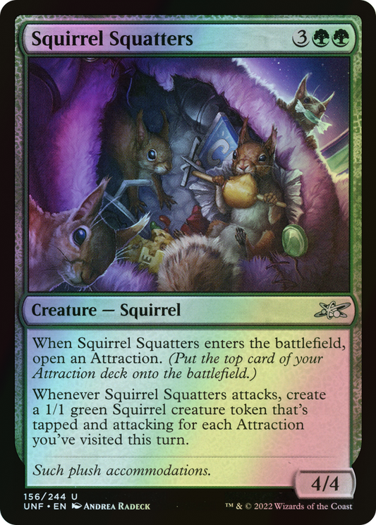 Squirrel Squatters (UNF) #156 [EN/F] s/o