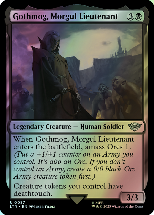 Gothmog, Morgul Lieutenant (LTR) #87 [EN/F]