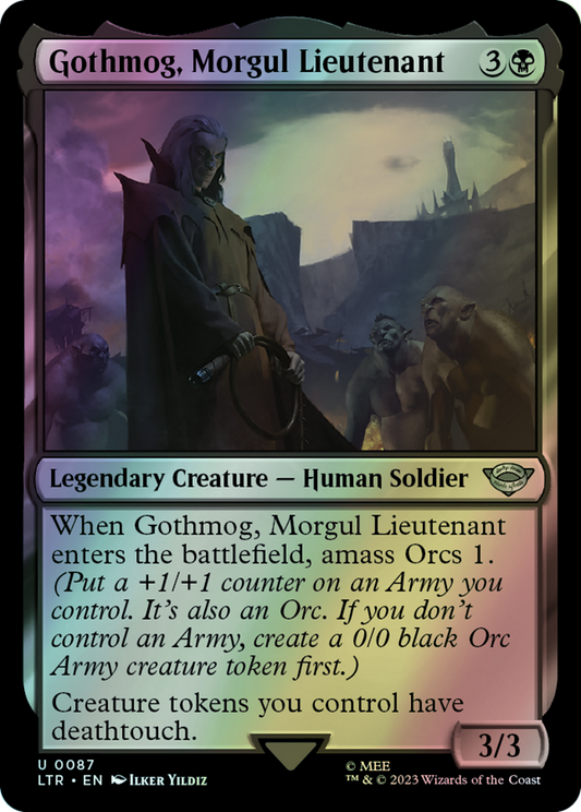 Gothmog, Morgul Lieutenant (LTR) #87 [EN/F]