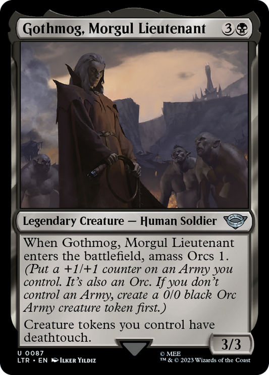 Gothmog, Morgul Lieutenant (LTR) #87 [EN/N]