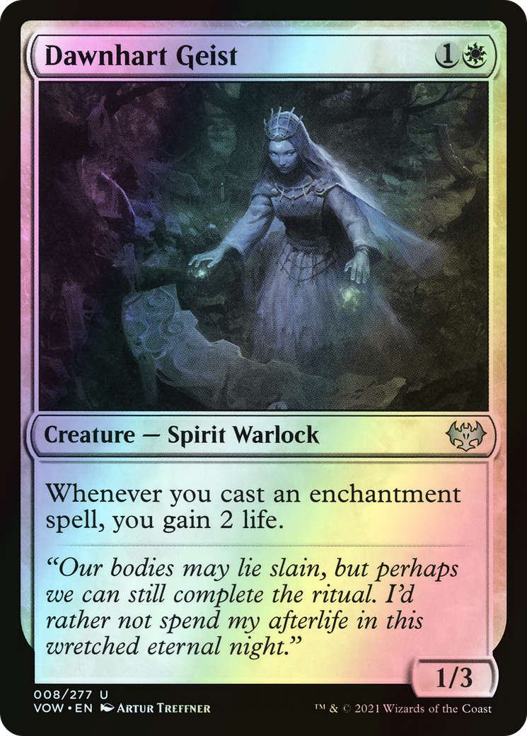 Dawnhart Geist (VOW) #8 [EN/F] s/o