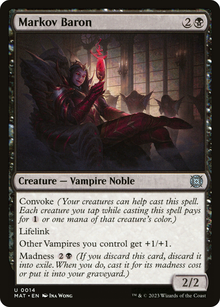 Markov Baron (MAT) #14 [EN/N] s/o