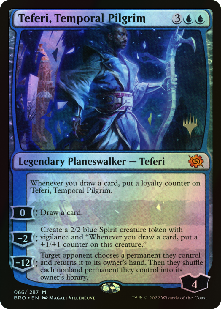 Teferi, Temporal Pilgrim (PBRO) #66p [EN/F]