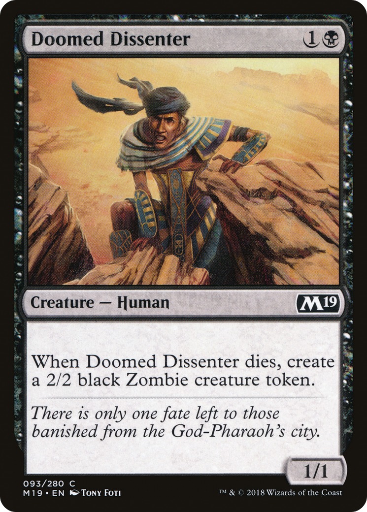 Doomed Dissenter (M19) #93 [EN/N]