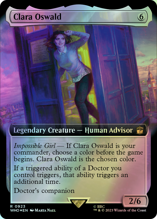 Clara Oswald - Surge Foil (WHO) #923 [EN/F] s/o