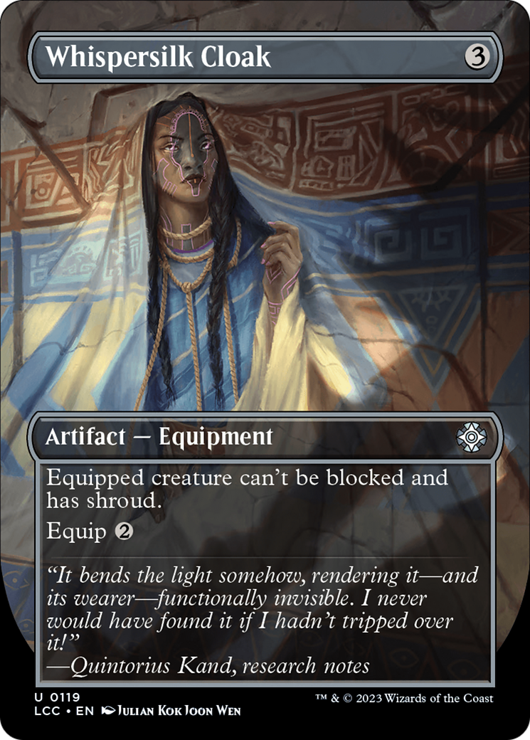 Whispersilk Cloak (LCC) #119 [EN/N]