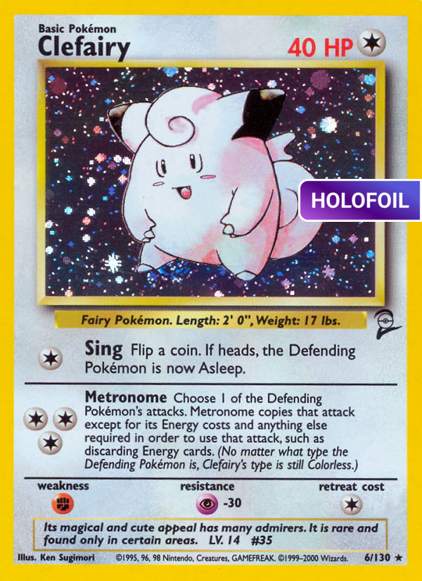 Clefairy (B2) #006 [EN/H] s/o