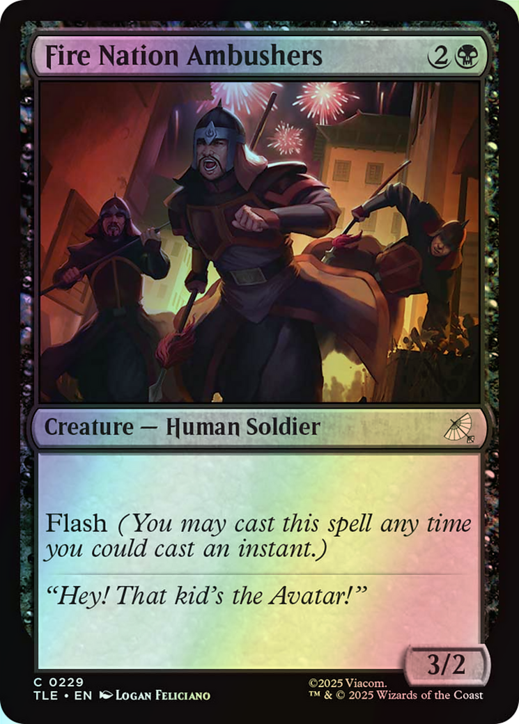 Fire Nation Ambushers (TLE) #229 [EN/F] s/o