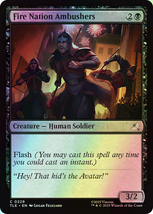 Fire Nation Ambushers (TLE) #229 [EN/F] s/o