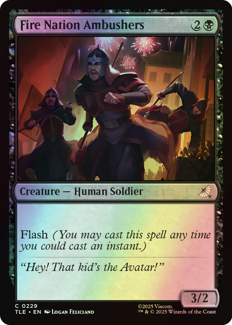 Fire Nation Ambushers (TLE) #229 [EN/F] s/o