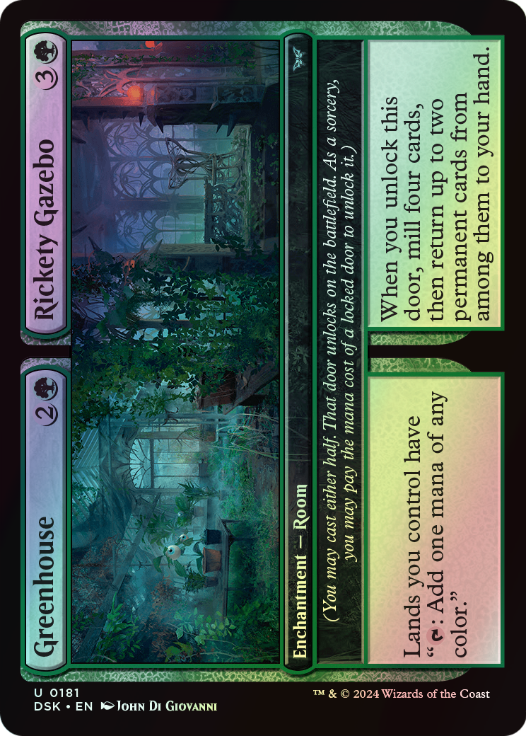 Greenhouse // Rickety Gazebo (DSK) #181 [EN/F] s/o