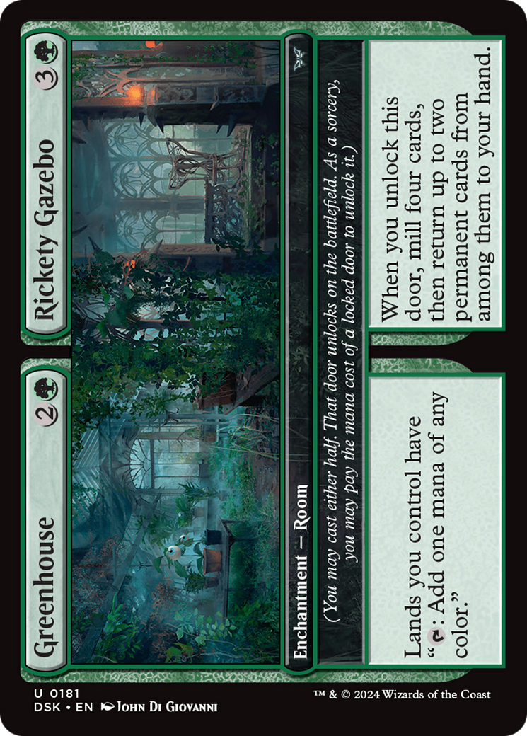 Greenhouse // Rickety Gazebo (DSK) #181 [EN/N] s/o