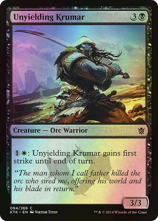 Unyielding Krumar (KTK) #94 [EN/F]