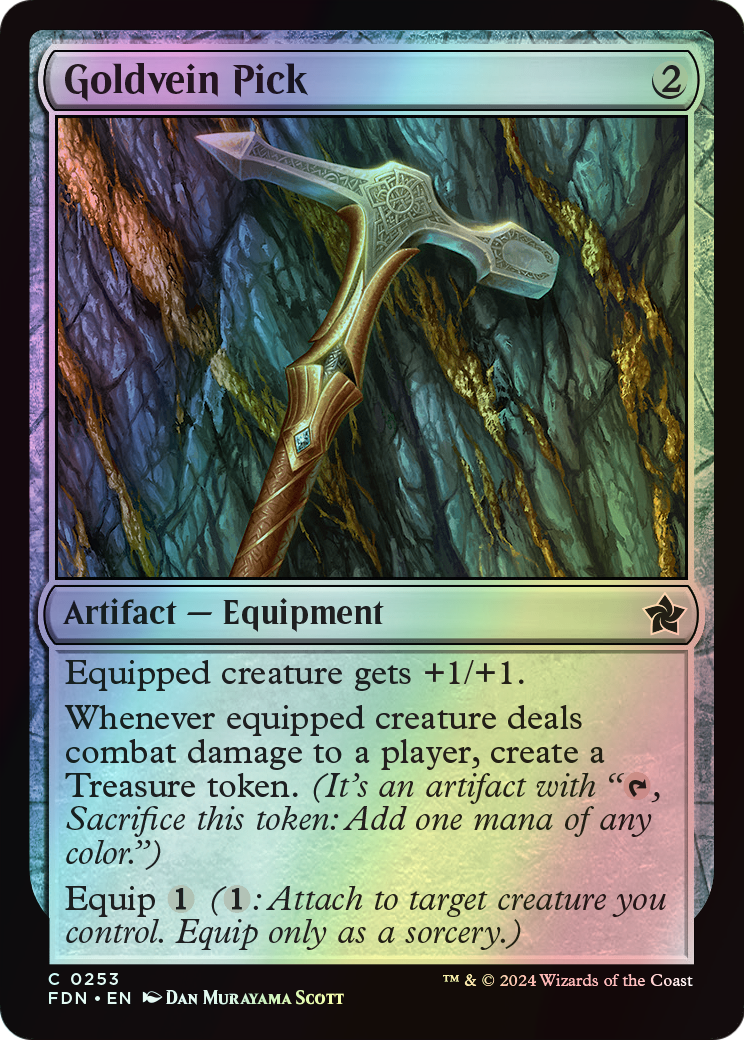 Goldvein Pick (FDN) #253 [EN/F]