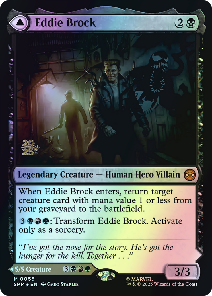 Eddie Brock // Venom, Lethal Protector (PSPM) #55s [EN/F]