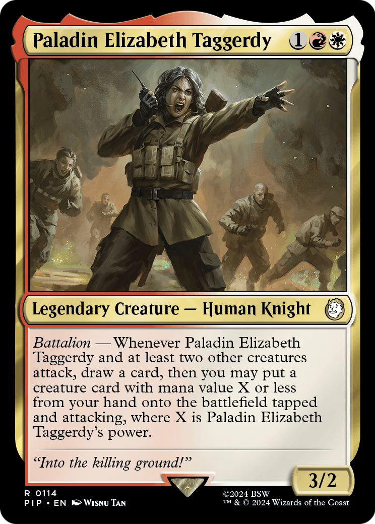 Paladin Elizabeth Taggerdy (PIP) #114 [EN/N]