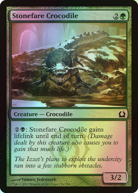 Stonefare Crocodile (RTR) #136 [EN/F]