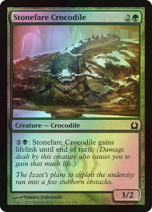 Stonefare Crocodile (RTR) #136 [EN/F]