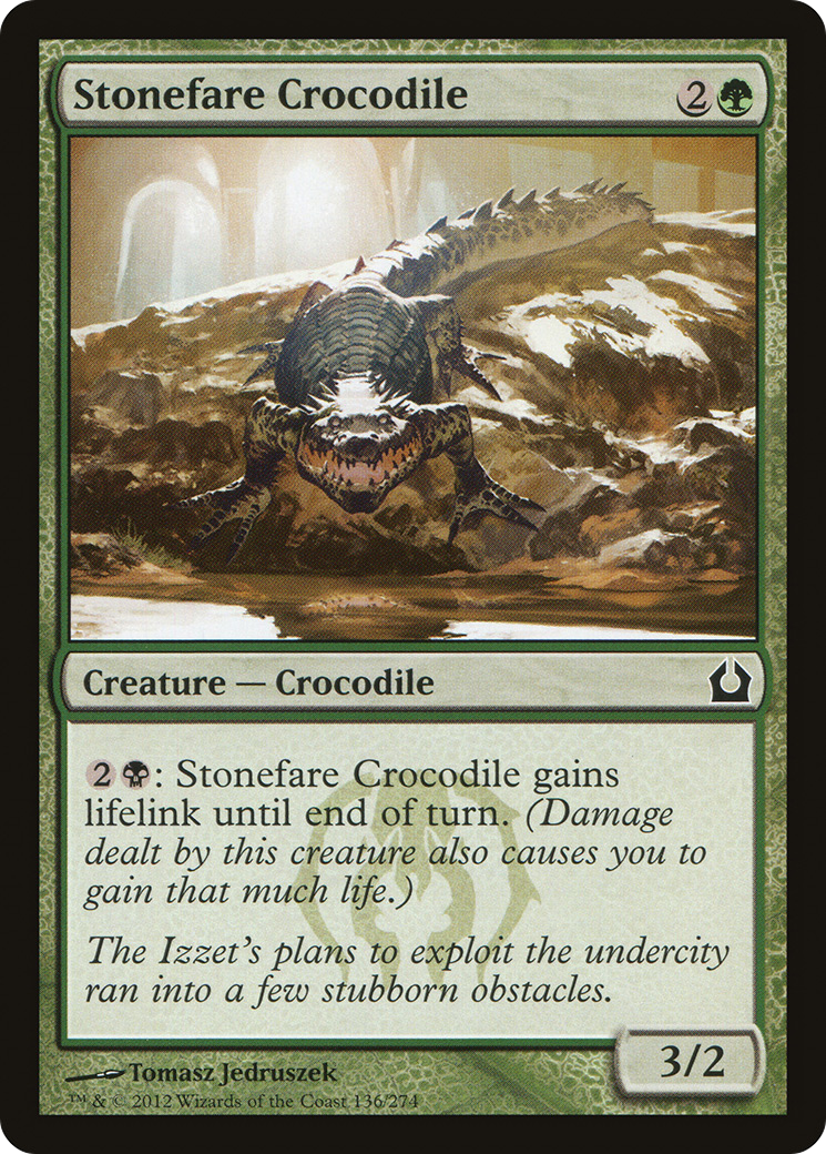 Stonefare Crocodile (RTR) #136 [EN/N]