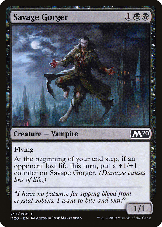 Savage Gorger (M20) #291 [EN/N]