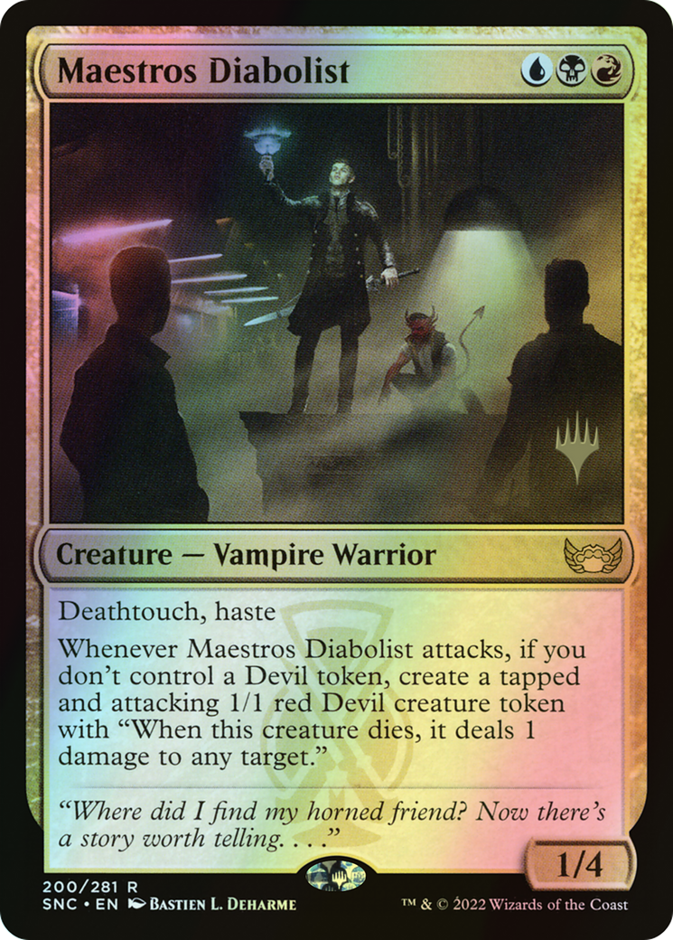 Maestros Diabolist (PSNC) #200p [EN/F]