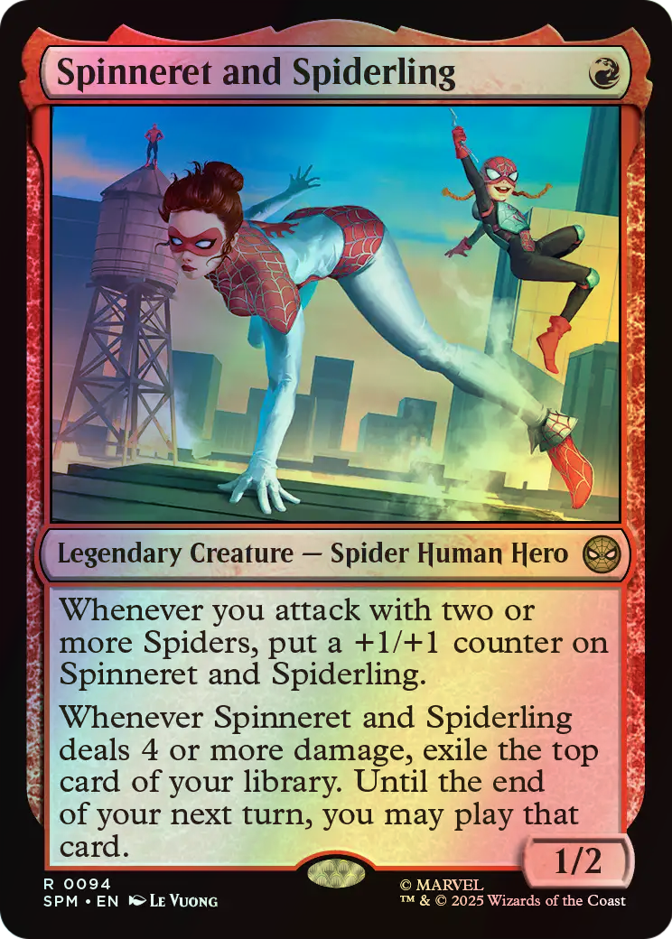 Spinneret and Spiderling (SPM) #94 [EN/F] s/o