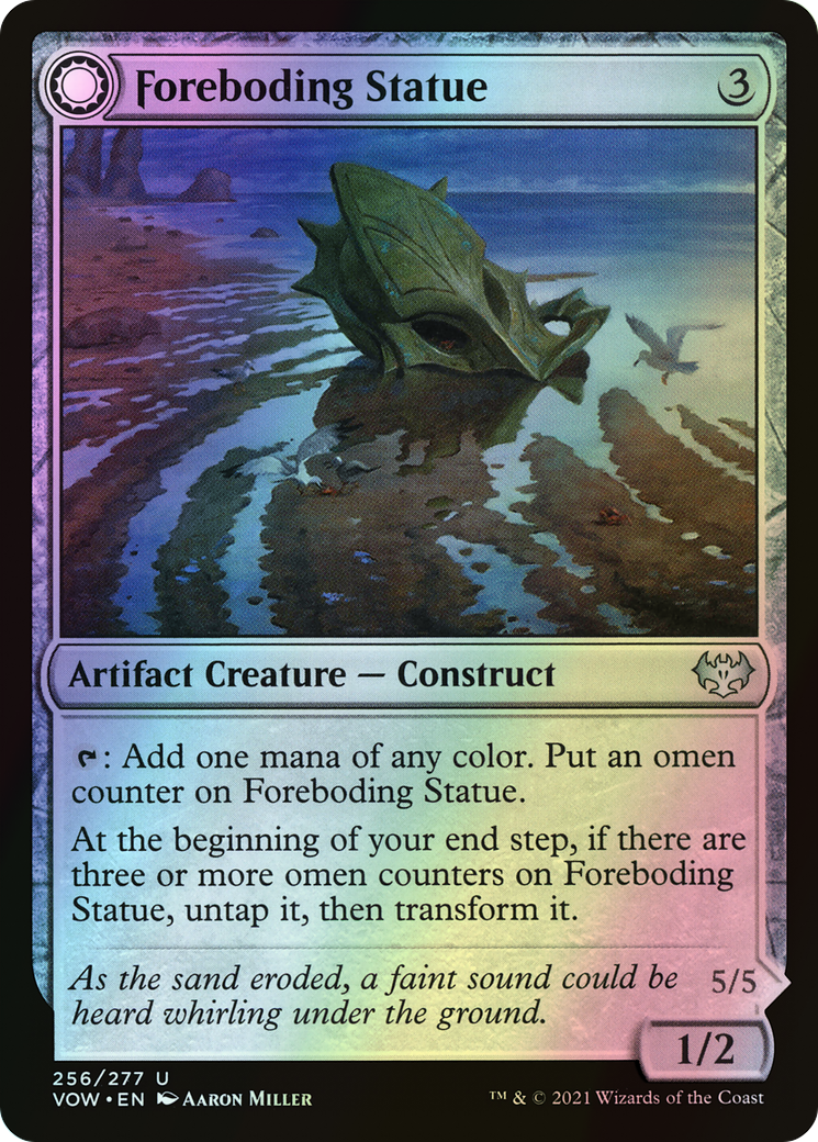 Foreboding Statue // Forsaken Thresher (VOW) #256 [EN/F] s/o