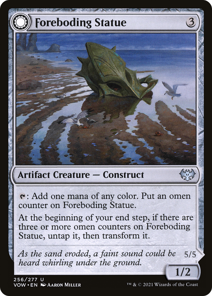 Foreboding Statue // Forsaken Thresher (VOW) #256 [EN/N] s/o