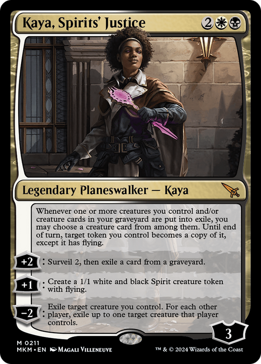 Kaya, Spirits' Justice (MKM) #211 [EN/N]