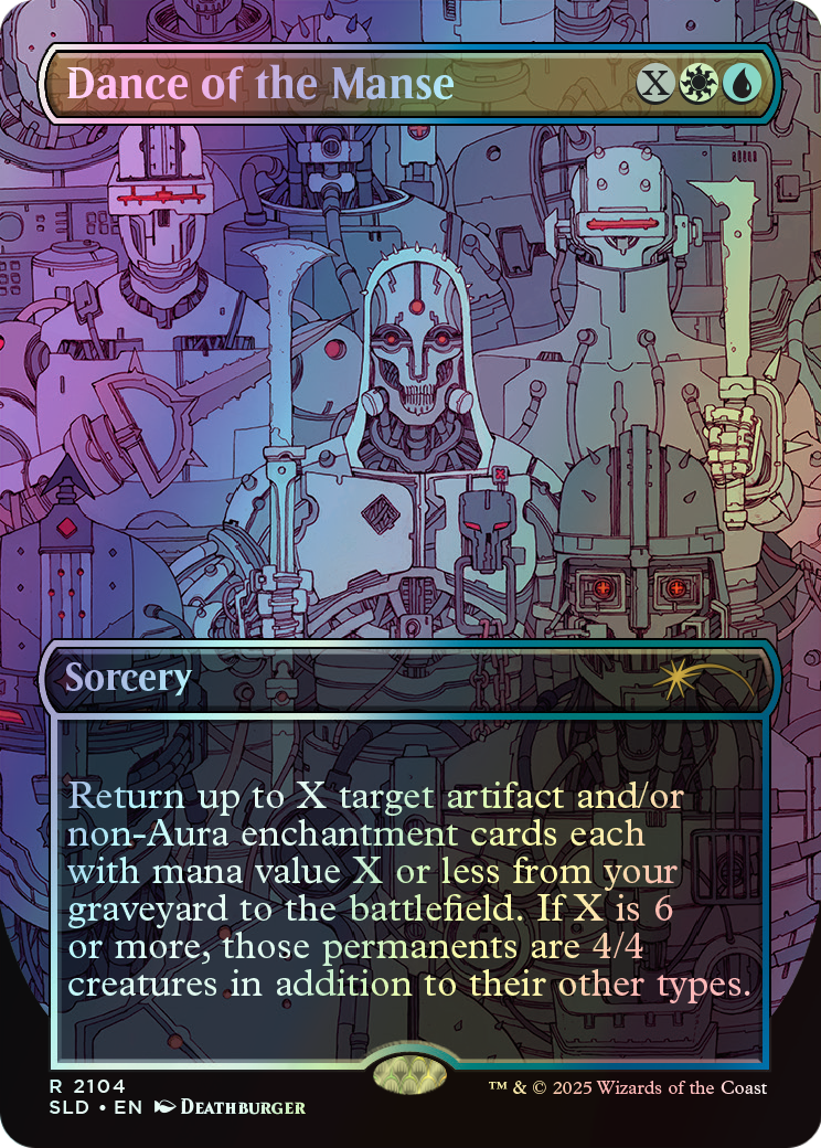 Dance of the Manse - Galaxy Foil (SLD) #2104 [EN/F]
