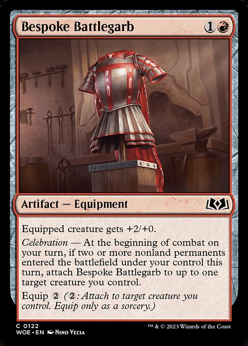 Bespoke Battlegarb (WOE) #122 [EN/N]