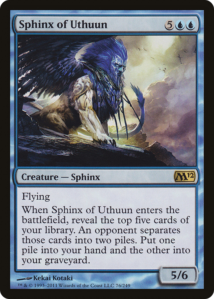Sphinx of Uthuun (M12) #76 [EN/N]