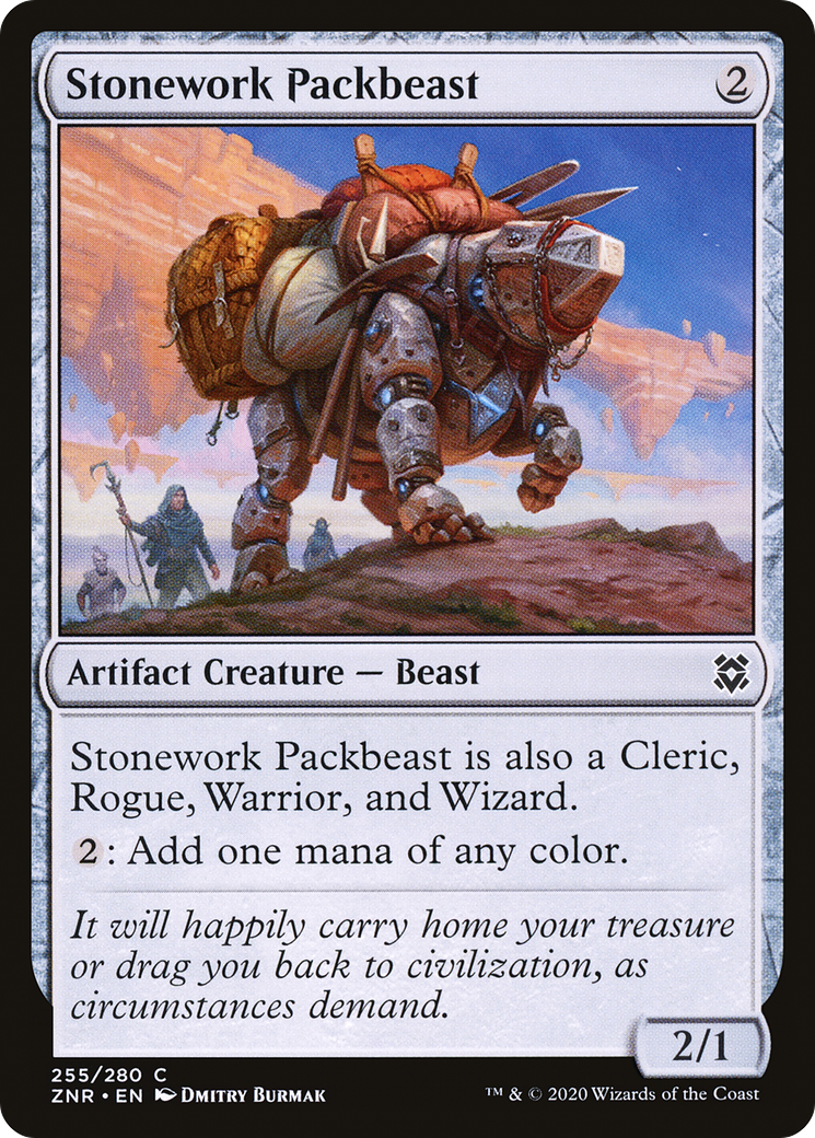 Stonework Packbeast (ZNR) #255 [EN/N] s/o