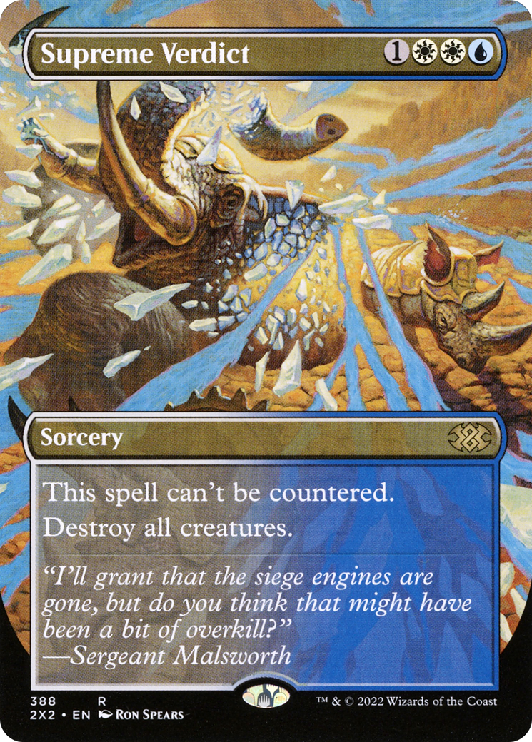 Supreme Verdict (2X2) #388 [EN/N] s/o