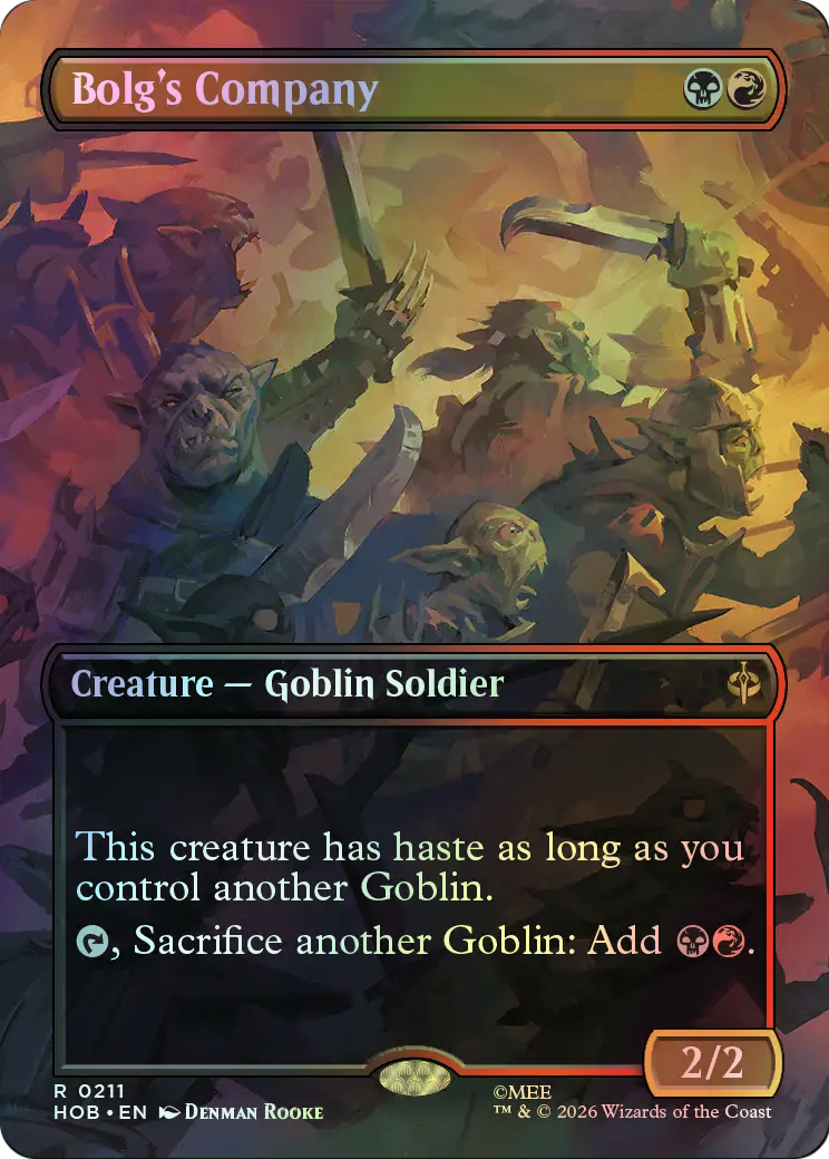 Bolg's Company (HOB) #211 [EN/F]