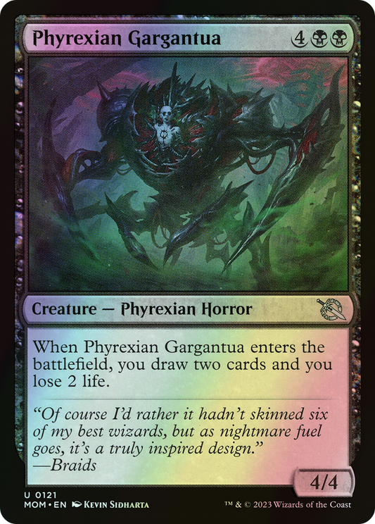 Phyrexian Gargantua (MOM) #121 [EN/F]