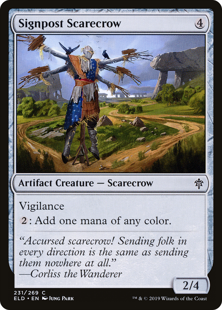 Signpost Scarecrow (ELD) #231 [EN/N]