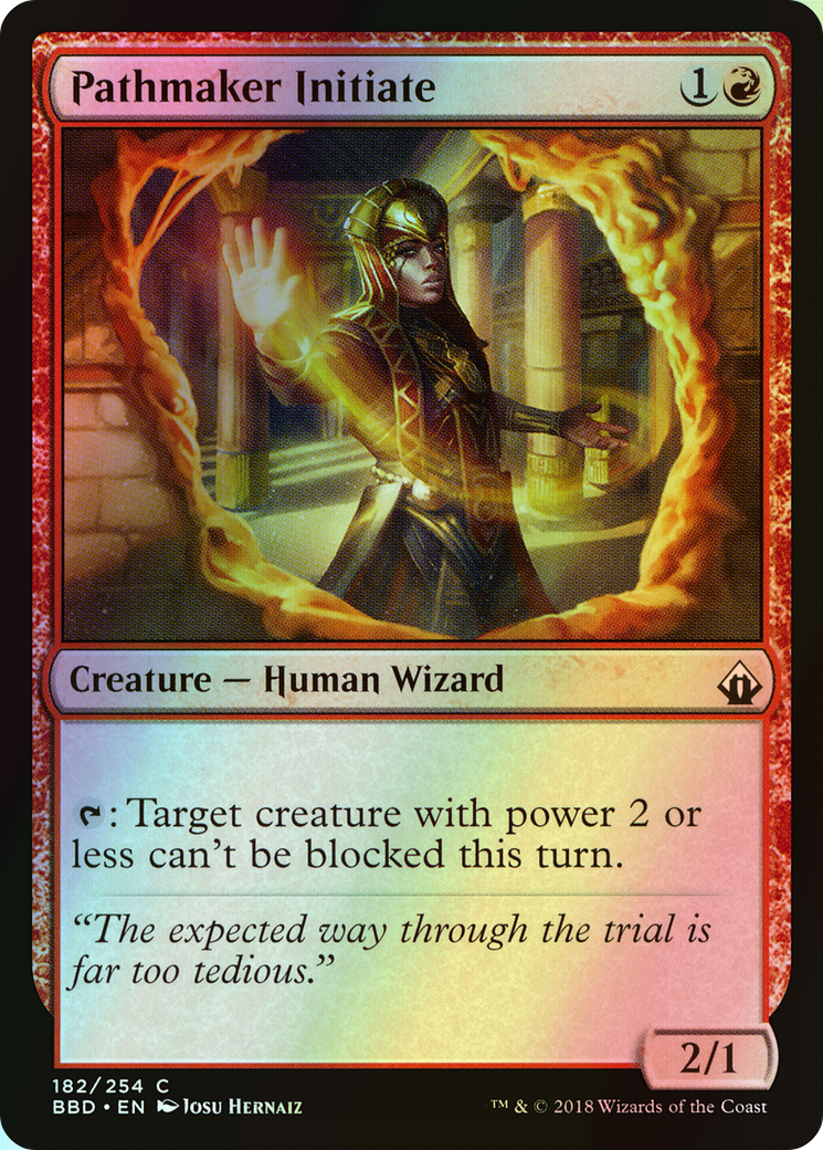 Pathmaker Initiate (BBD) #182 [EN/F]