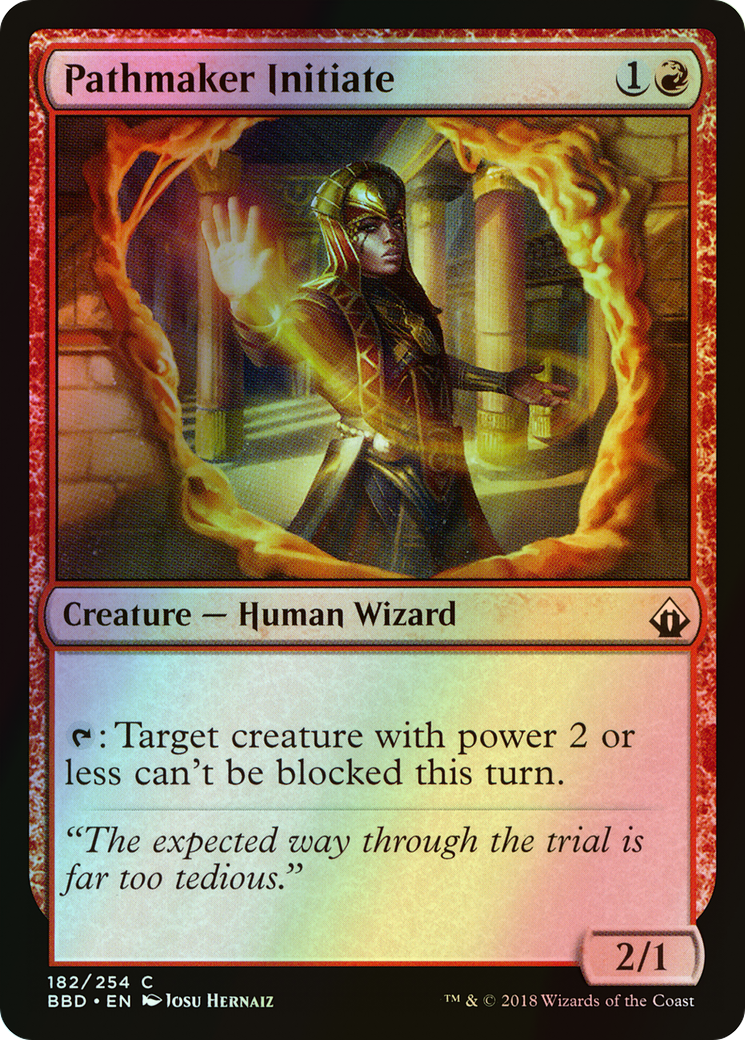 Pathmaker Initiate (BBD) #182 [EN/F]