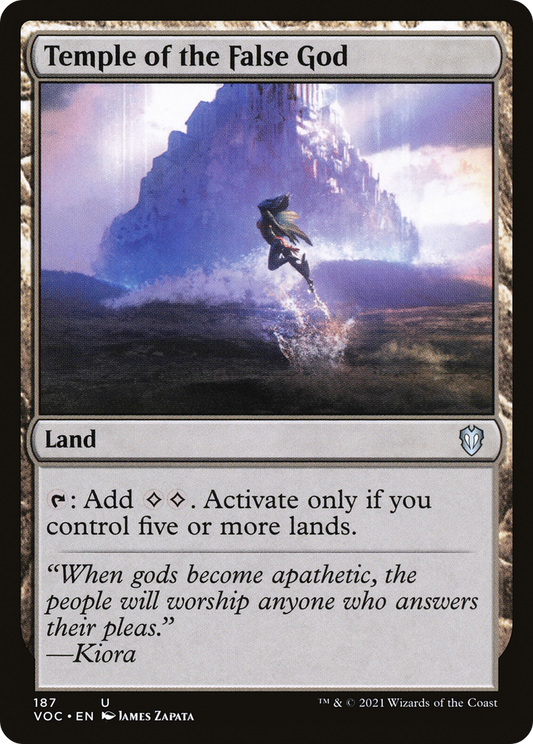 Temple of the False God (VOC) #187 [EN/N]