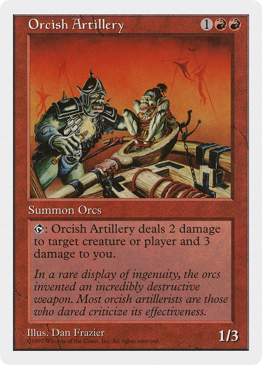 Orcish Artillery (5ED) #253 [EN/N]