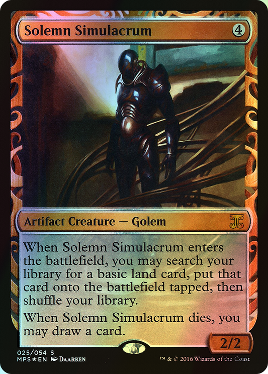 Solemn Simulacrum (MPS) #25 [EN/F] s/o