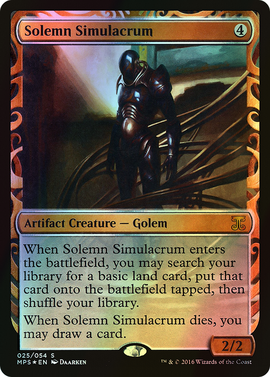 Solemn Simulacrum (MPS) #25 [EN/F] s/o