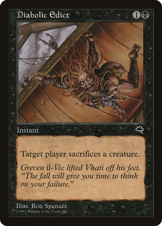 Diabolic Edict (TMP) #128 [EN/N] s/o