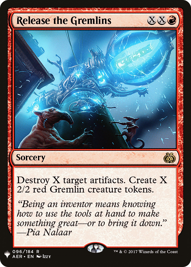 Release the Gremlins (PLST) #AER-96 [EN/N]