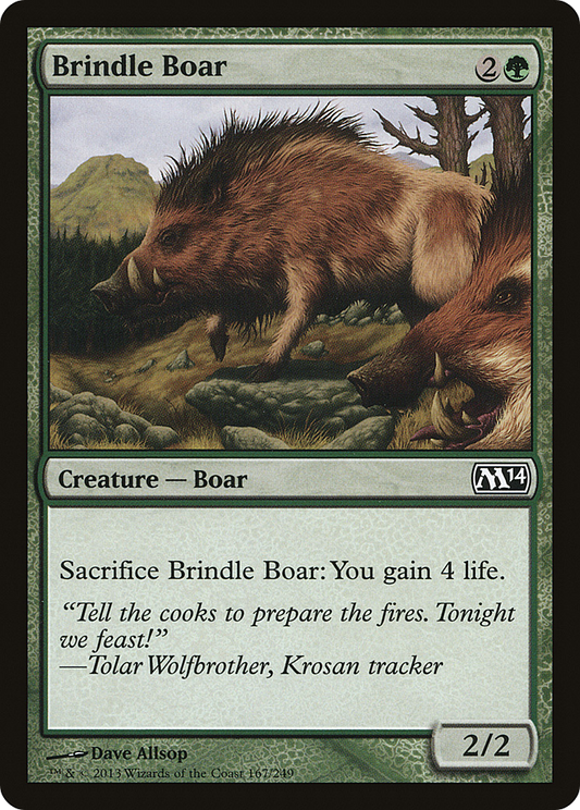 Brindle Boar (M14) #167 [EN/N]