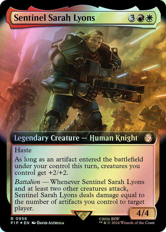 Sentinel Sarah Lyons - Surge Foil (PIP) #956 [EN/F] s/o